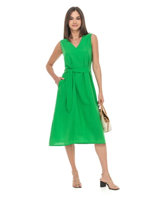 Сукня А-силуету зелена | 6272521
