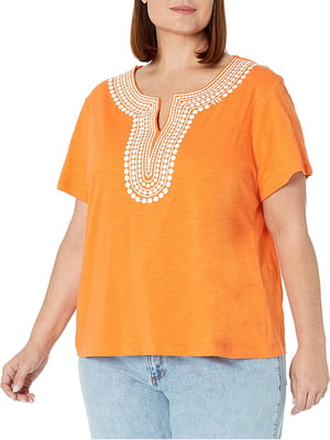 Блуза оранжевого кольору | 6273454