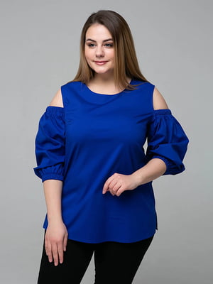 Блуза синяя | 6271664