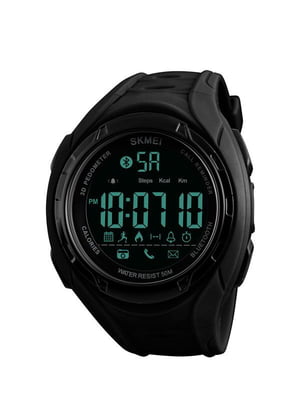 Годинник наручний Smart Skmei Turbo 1316 Black | 6275180