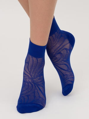 Шкарпетки сині з малюнком | 6275394