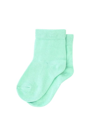 Шкарпетки ментолового кольору | 6275401