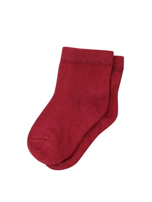 Шкарпетки темно-червоні | 6275402