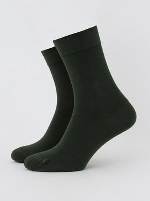 Шкарпетки кольору хакі | 6275538