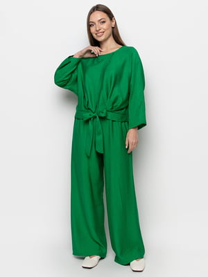 Блуза зеленая | 6276446