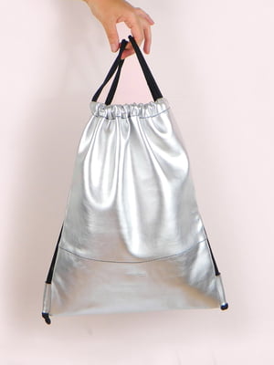 Рюкзак "Toke silver" серебристого цвета | 6279067