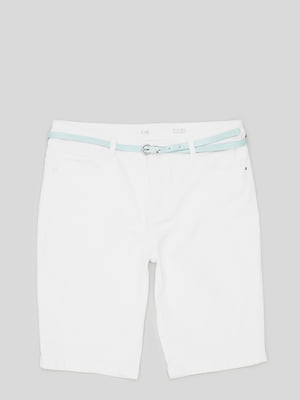 Шорти джинсові білі | 6279344