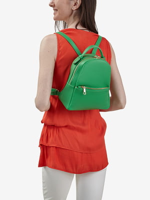Рюкзак кожаный зеленый | 6279924