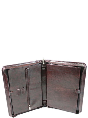 Папка-портфель деловая из кожзама Exclusive 710400 brown | 6277090