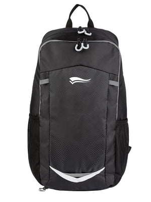Рюкзак спортивный черный с дождевиком 17L | 6277982