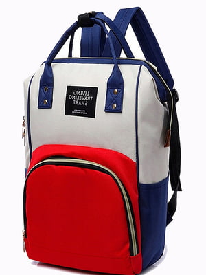 Рюкзак-сумка для мамы трехцветный 12 л | 6278629