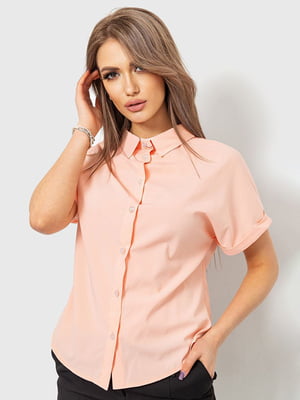 Рубашка персикового цвета | 6280101