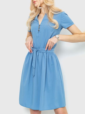 Сукня А-силуету світло-синя | 6280571
