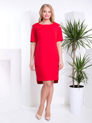 Сукня А-силуету червона "Орфея" | 6282304