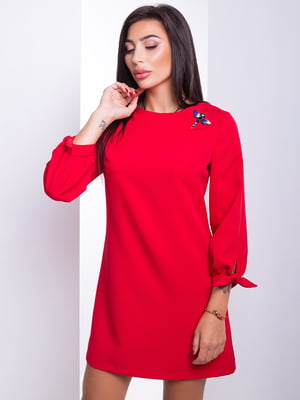 Платье А-силуэта красное"Сицилия" | 6282335