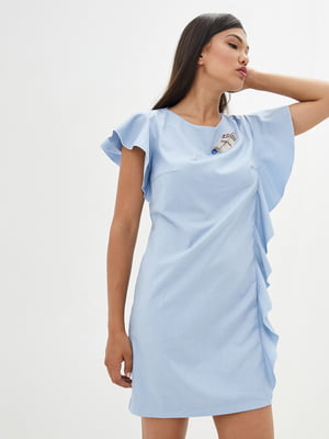 Сукня А-силуету блакитне "Шейла" | 6282371