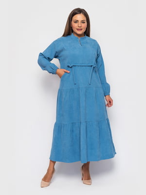 Платье голубое «Исида» | 6282725