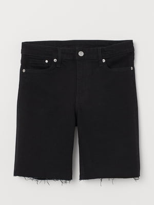 Шорти чорні джинсові | 6285980
