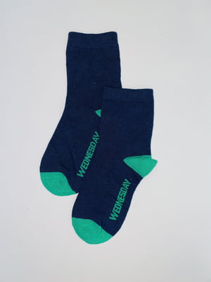 Шкарпетки синьо-зелені | 6286043