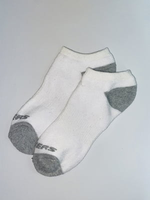 Шкарпетки біло-сірі | 6286078