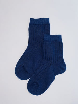 Шкарпетки темно-сині | 6286094