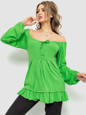 Блуза зеленая | 6286406