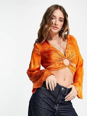 Блуза оранжевая | 6287018