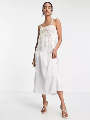 Сукня у білизняному стилі біла | 6287928