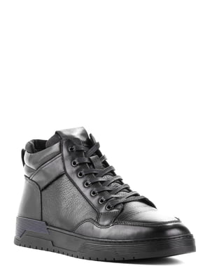 Ботинки кожаные черные | 6291374