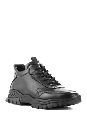Ботинки кожаные черные | 6291375