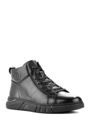 Ботинки кожаные черные | 6291402