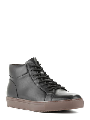 Ботинки кожаные черные | 6291404