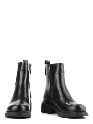 Ботинки кожаные черные | 6291413