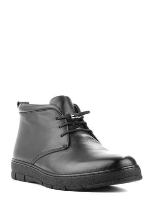 Ботинки кожаные черные | 6291459