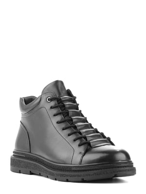 Ботинки кожаные черные | 6291465