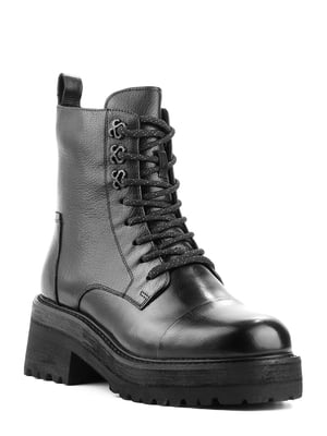 Ботинки кожаные черные | 6291497