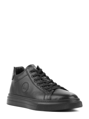 Ботинки кожаные черные | 6291504