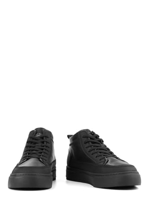 Ботинки кожаные черные | 6291508