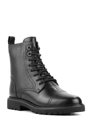 Ботинки кожаные черные | 6291509