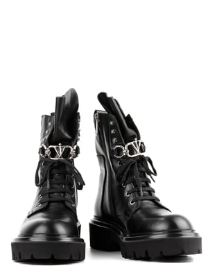 Ботинки кожаные черные | 6291616
