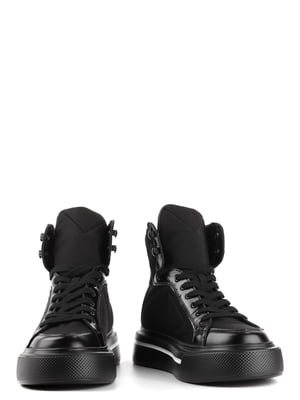 Ботинки кожаные черные | 6291996