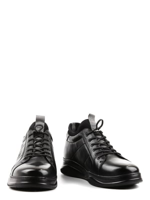 Ботинки кожаные черные | 6292021