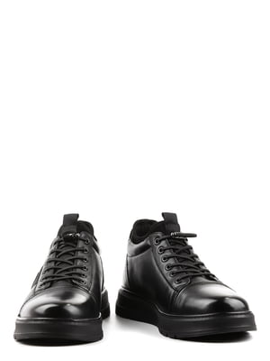 Ботинки кожаные черные | 6292022