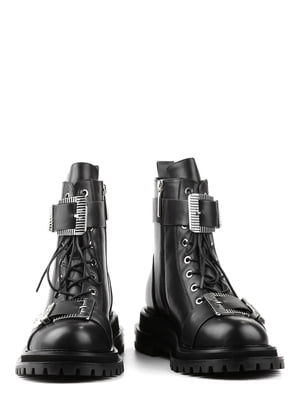 Ботинки кожаные черные | 6292028