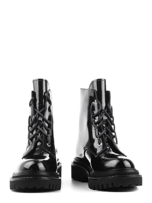 Ботинки лаковые черные | 6292050