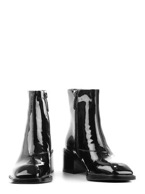 Ботинки лаковые черные | 6292059