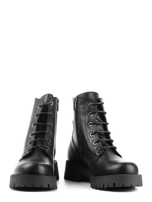 Ботинки кожаные черные | 6292073