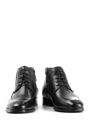 Ботинки кожаные черные | 6292096