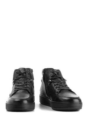 Ботинки кожаные черные | 6292103