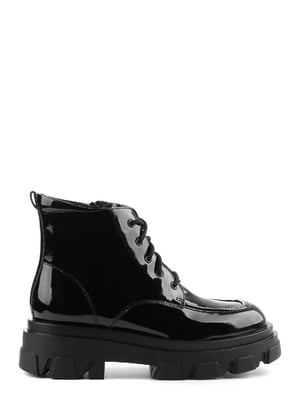 Ботинки лаковые черные | 6292139